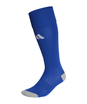 adidas-milano-23-strumpfstutzen-blau-weiss-grau-ib7818-teamsport_front.png