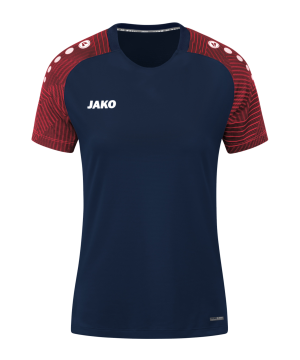 jako-performance-t-shirt-damen-dunkelblau-rot-f909-6122-teamsport_front.png