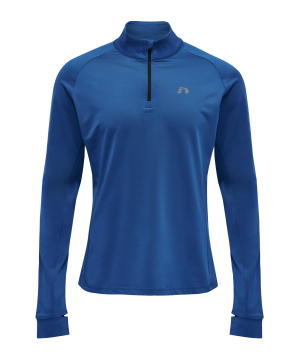 newline-core-halfzip-sweatshirt-running-blau-f7045-510110-laufbekleidung_front.png