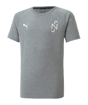 puma-njr-evostripe-t-shirt-kids-grau-f05-605630-fussballtextilien_front.png