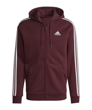adidas-essentials-3s-kapuzenjacke-rot-weiss-h12199-lifestyle_front.png