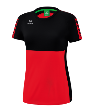 erima-six-wings-t-shirt-damen-rot-schwarz-1082254-teamsport_front.png