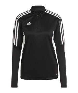 adidas-condivo-22-halfzip-sweatshirt-damen-schwarz-h21250-teamsport_front.png