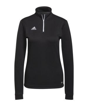 adidas-entrada-22-halfzip-sweatshirt-damen-schwarz-h57541-teamsport_front.png