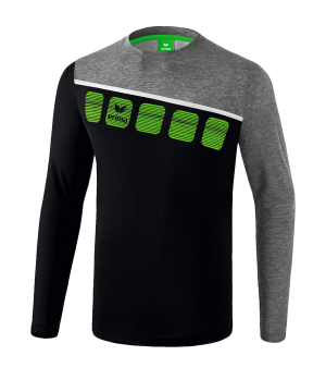 erima-5-c-longsleeve-schwarz-grau-fussball-teamsport-textil-sweatshirts-1331904.png