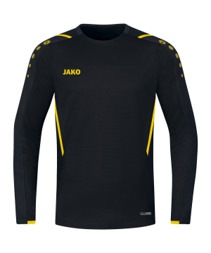 jako-challenge-sweatshirt-schwarz-gelb-f803-8821-teamsport_front.png