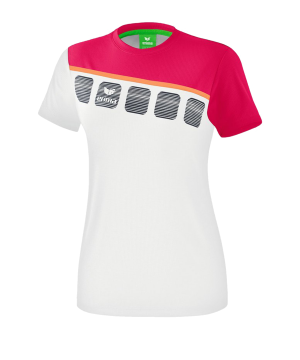 erima-5-c-t-shirt-damen-weiss-fussball-teamsport-textil-t-shirts-1081920.png